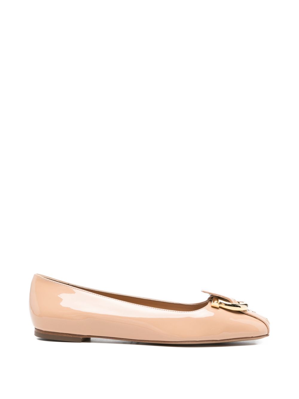 Leather Square Toe Slip-On Flats for Comfort