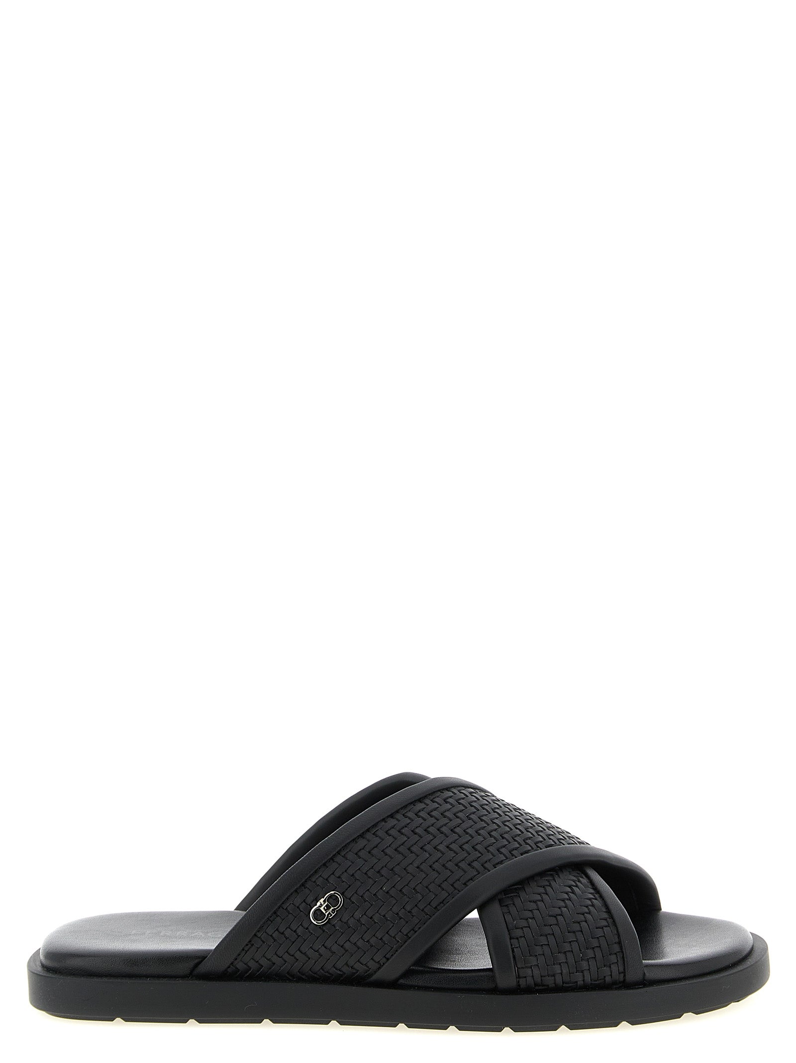 Leather Summer Sandals with Padded Comfort Insole