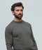 Lightweight Organic Cotton Linen Saddle Shoulder Jumper