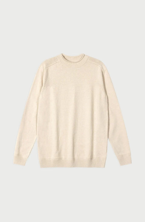 Lightweight Organic Cotton Linen Saddle Shoulder Jumper