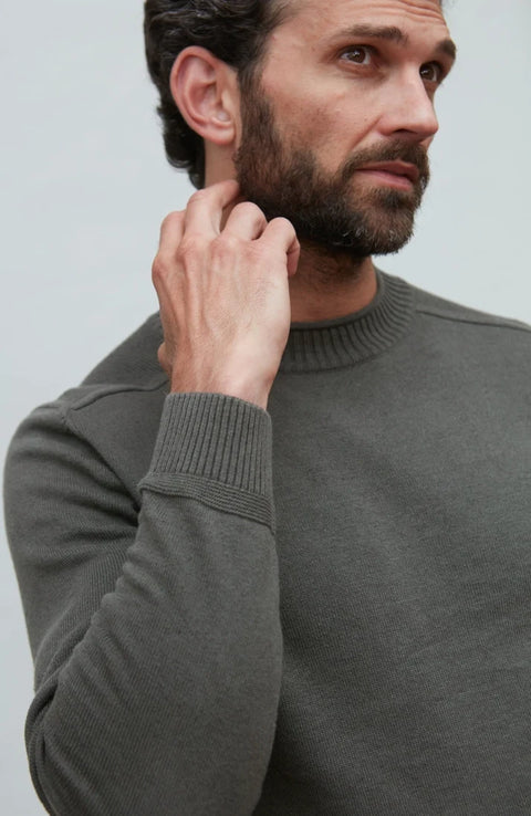 Lightweight Organic Cotton Linen Saddle Shoulder Jumper