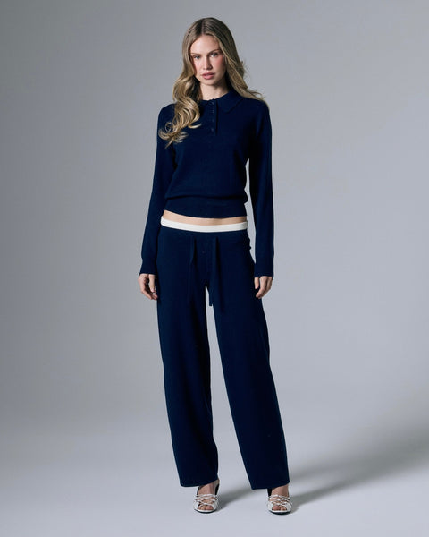 Tove Layered Cashmere Blend Pant