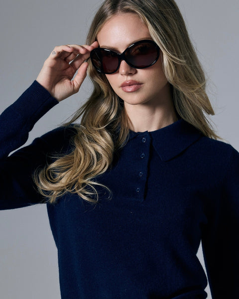 Tove Cashmere Blend Polo