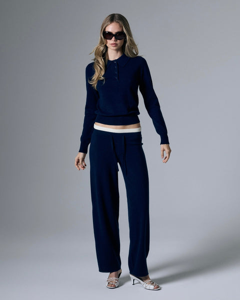 Tove Layered Cashmere Blend Pant