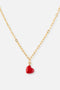 Love Paperclip Chain Necklace