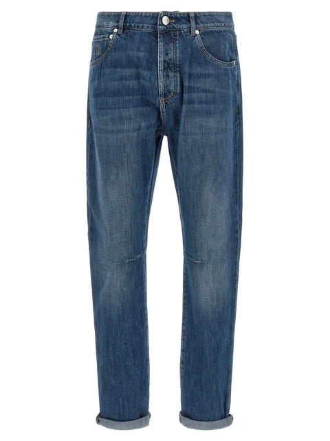 Brunello Cucinelli Leisure Fit Denim Jeans