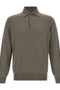 Brunello Cucinelli Green Cashmere Polo Shirt