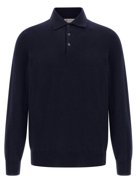 Brunello Cucinelli Cashmere Polo Shirt