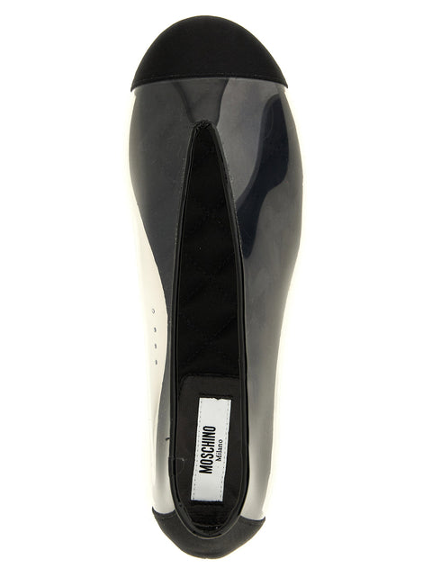 Moschino Pvc Ballet Flats