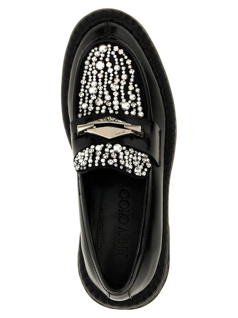 Jimmy Choo Marlow Diamond Loafers