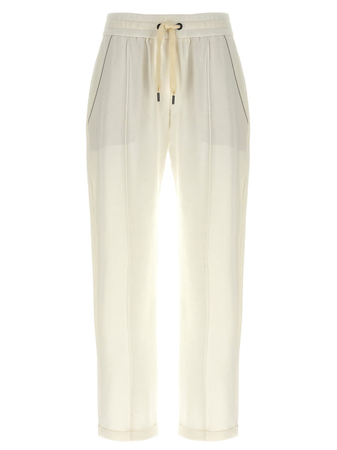 Brunello Cucinelli Monile Joggers