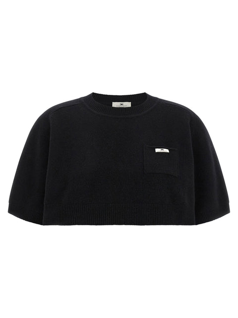 Elisabetta Franchi Wool And Cashmere Top