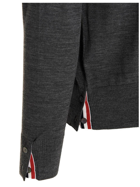 Thom Browne 4 Bar Sweater