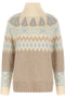 Herno Wool And Cashmere Sweater With Intarsia