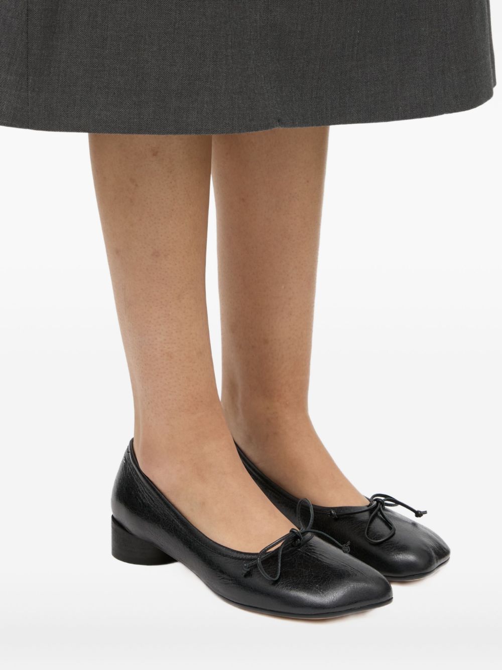 MM6 Maison Margiela Flat shoes BLACK