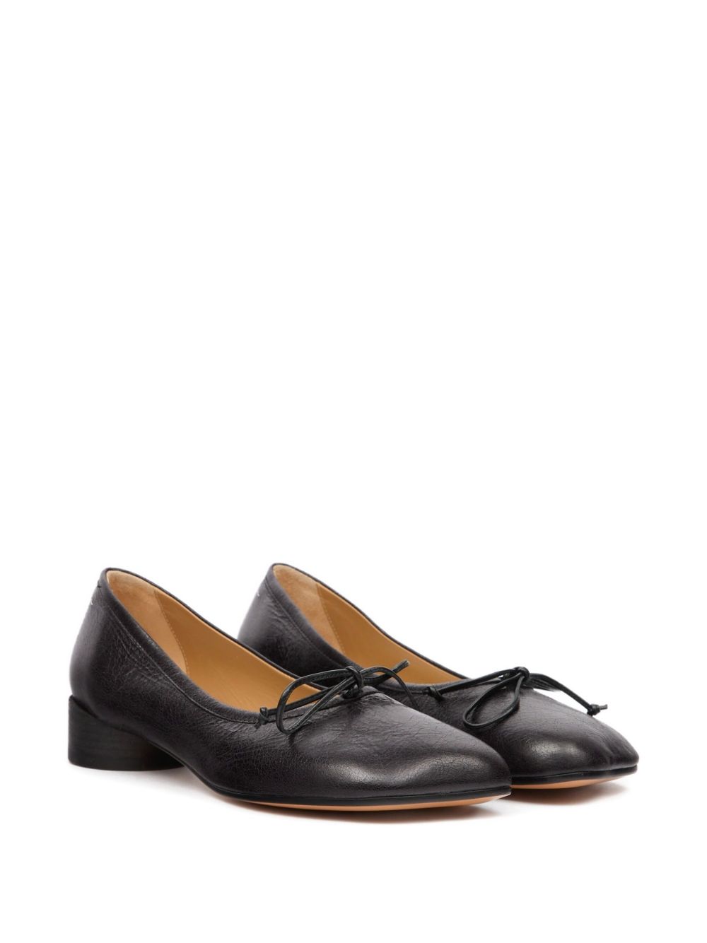 MM6 Maison Margiela Flat shoes BLACK