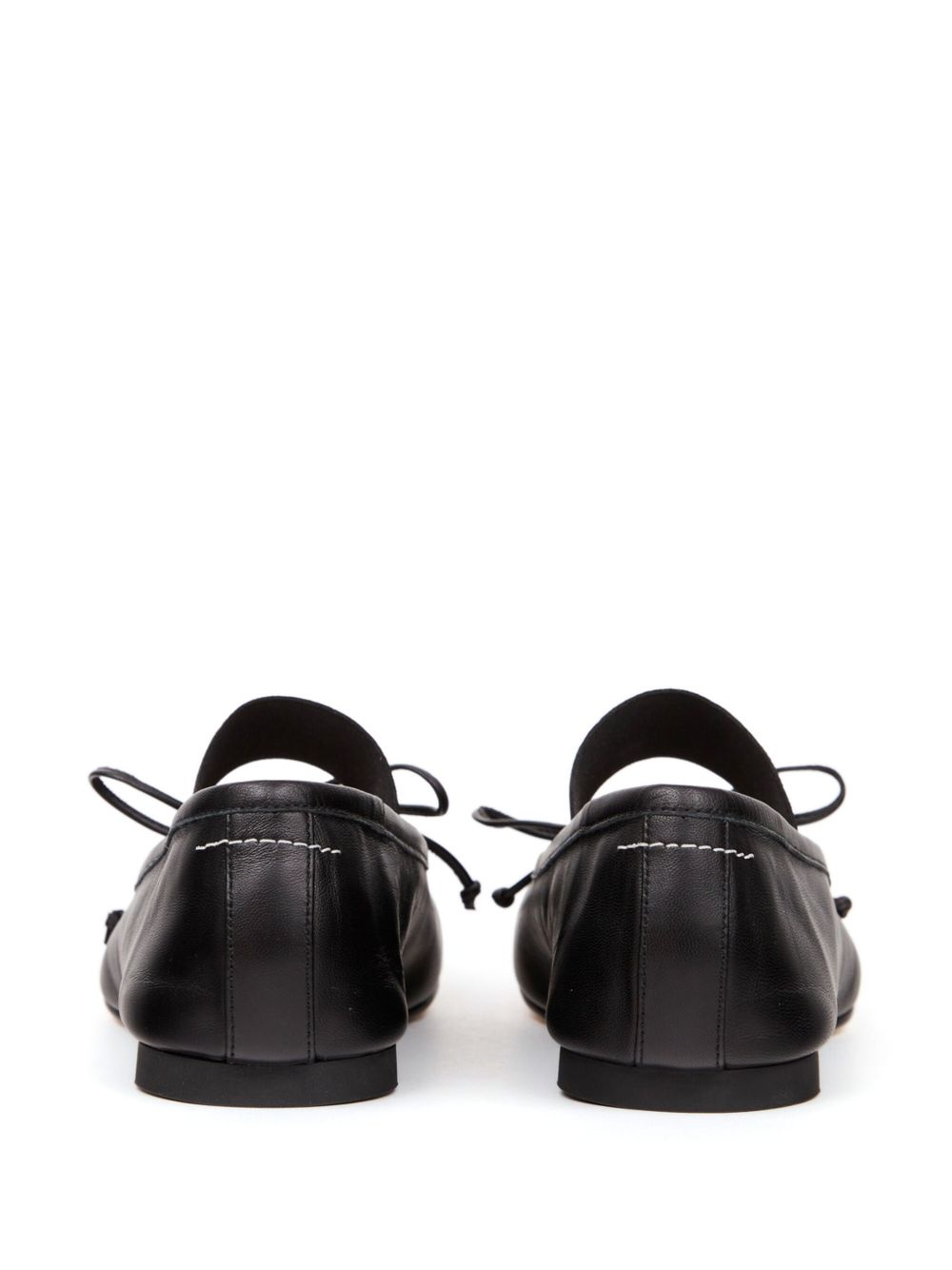 MM6 Maison Margiela Flat shoes BLACK
