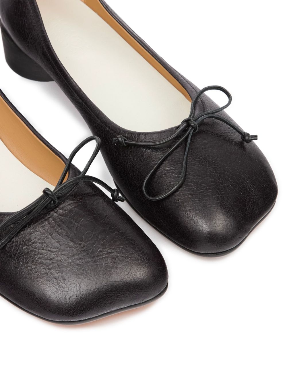 MM6 Maison Margiela Flat shoes BLACK