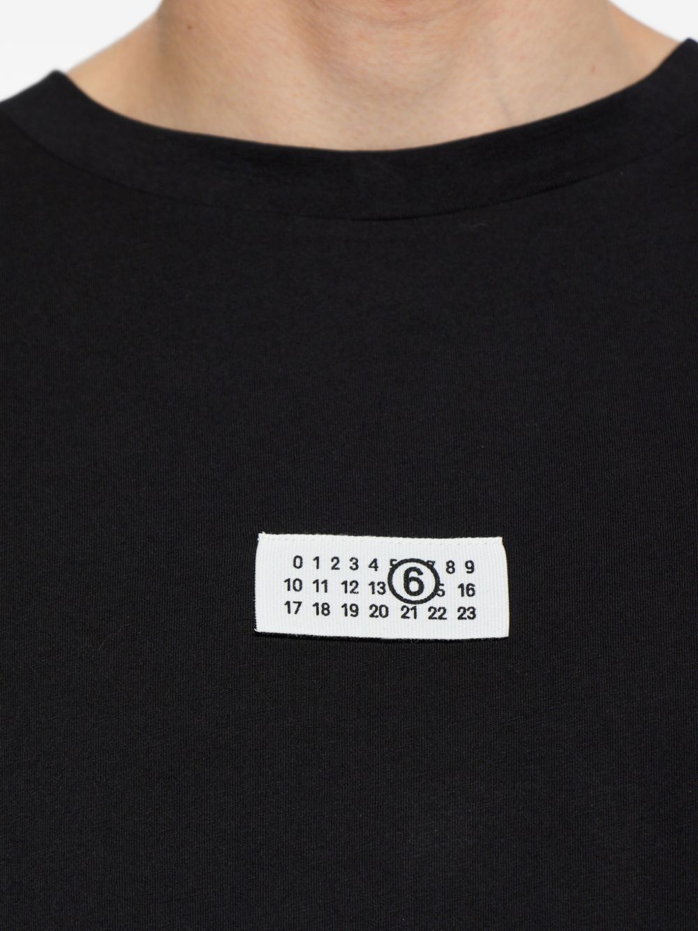 MM6 Maison Margiela T-shirts and Polos BLACK