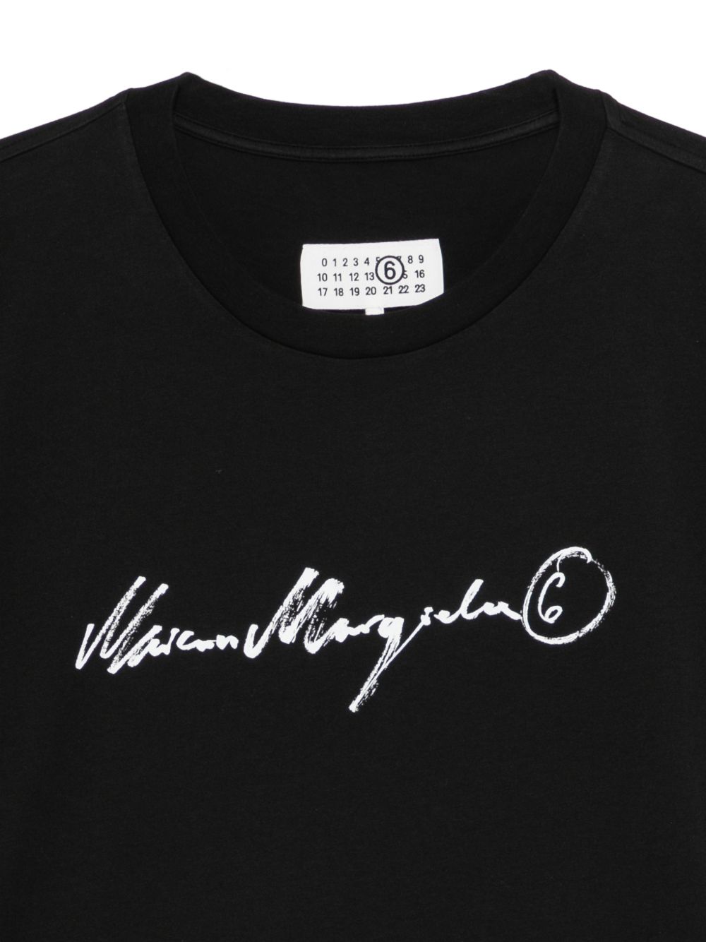 MM6 Maison Margiela T-shirts and Polos BLACK