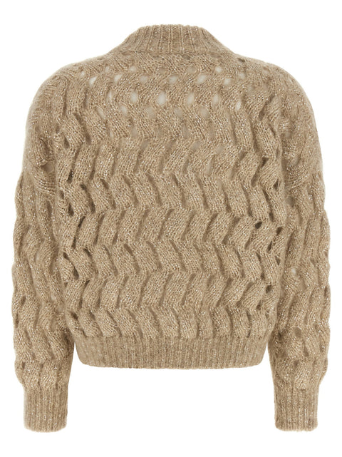Brunello Cucinelli Dazzling Waves Sweater