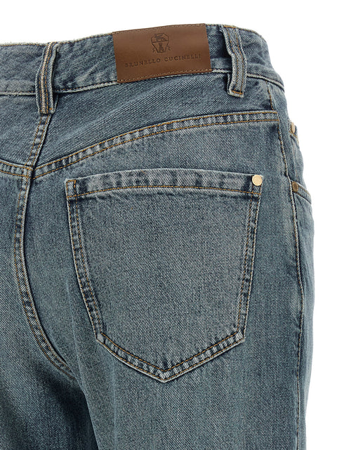 Brunello Cucinelli Contemporary Loose Blue Jeans