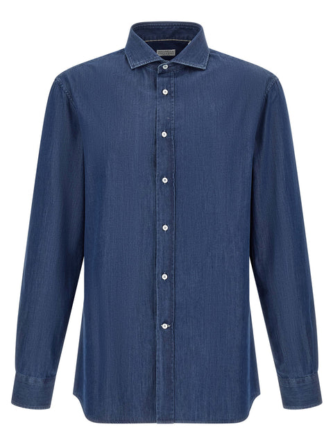 Brunello Cucinelli Denim Shirt