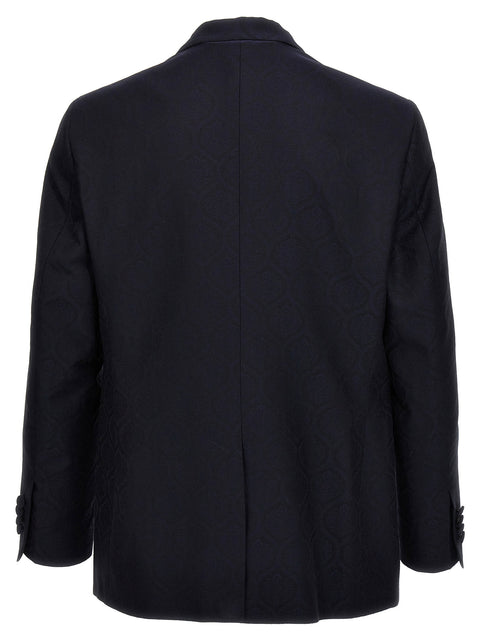 Etro Single-breasted Jacquard Blazer
