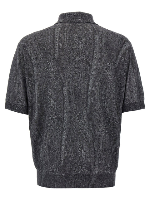 Etro Paisley Polo Shirt