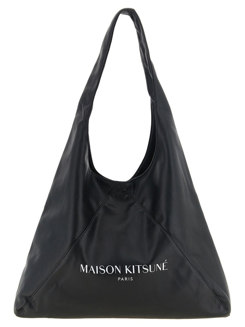 Maison Kitsuné Triangle Shoulder Bag