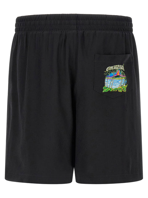 Casablanca Volcano Bermuda Shorts