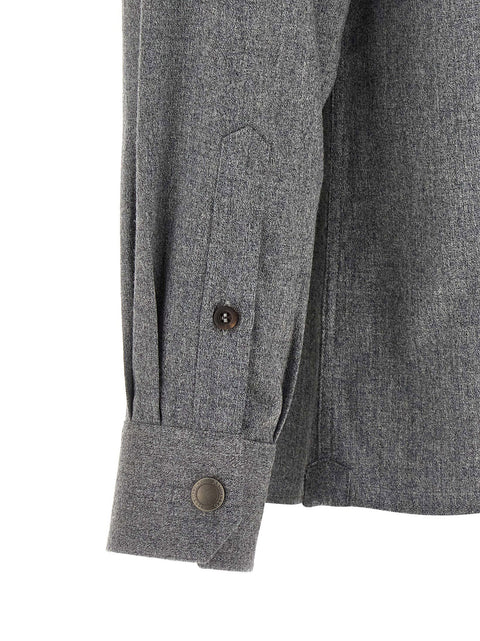 Brunello Cucinelli Flannel Overshirt