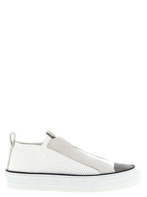 Brunello Cucinelli Monile Slip-on Sneakers