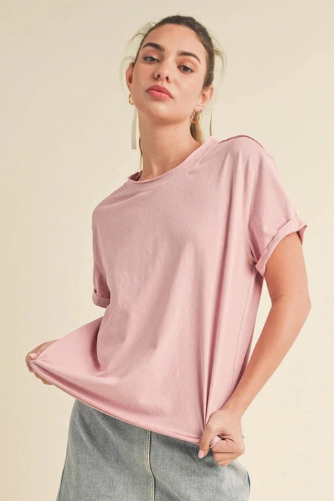 Mali Baby Tee Short Sleeve Top Cherry Blossom