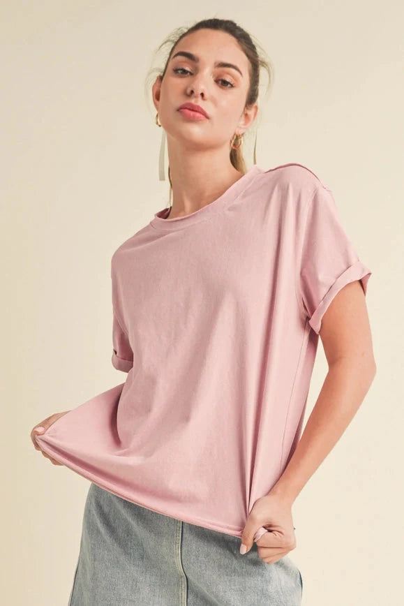 Mali Baby Tee Short Sleeve Top Cherry Blossom