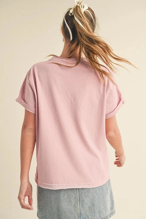Mali Baby Tee Short Sleeve Top Cherry Blossom