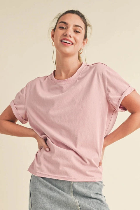 Mali Baby Tee Short Sleeve Top Cherry Blossom