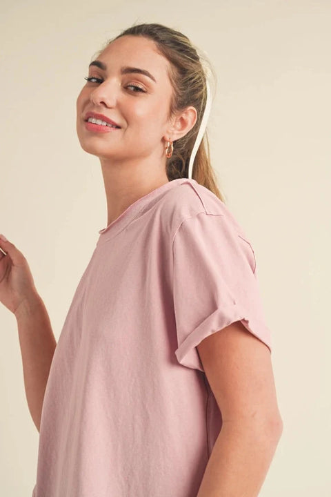 Mali Baby Tee Short Sleeve Top Cherry Blossom