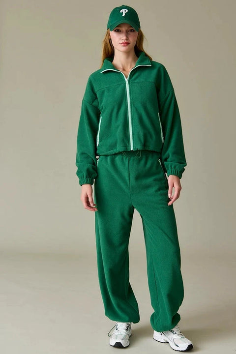 Maya Fleece Jacket Green