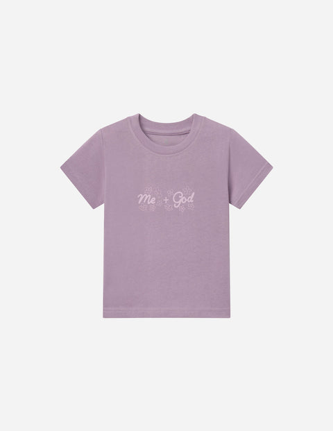 Me Plus God Kids Tee