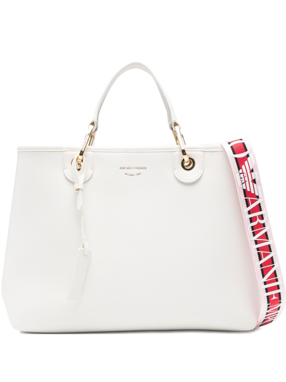 Medium Linen Everyday Shopping Bag with Detachable Strap and Pocket