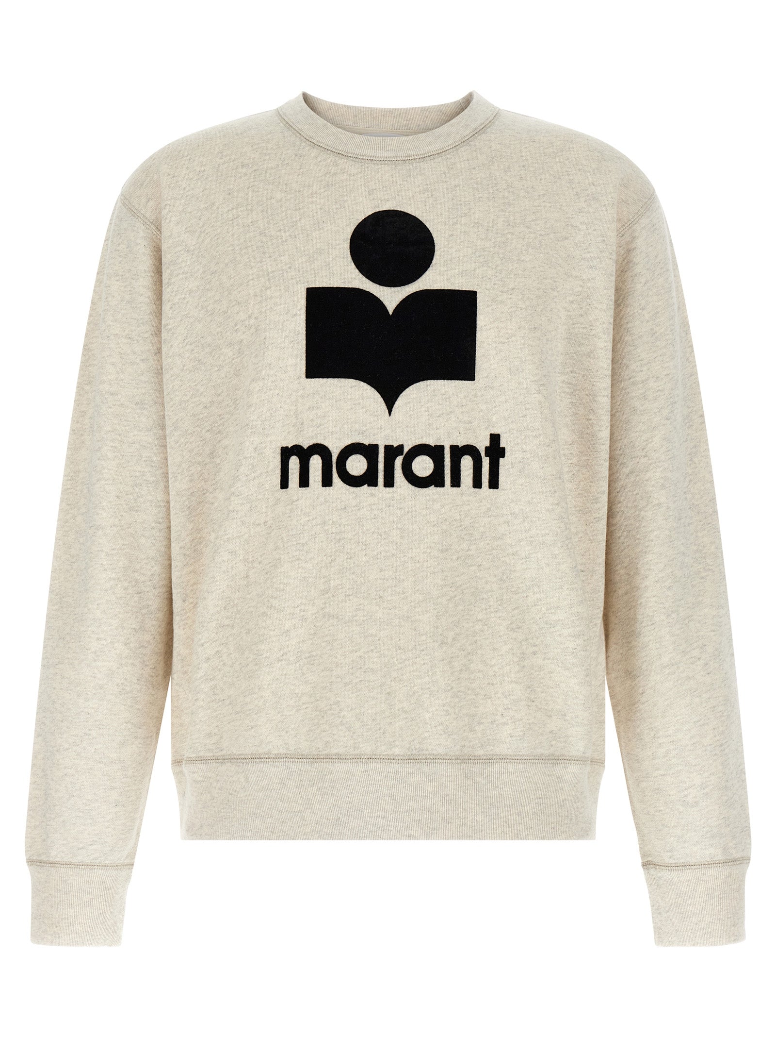 Melange Cotton Jersey Sweatshirt for Comfort and Everyday Wear