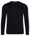 Mens Extra Fine Merino Wool V-Neck Jumper