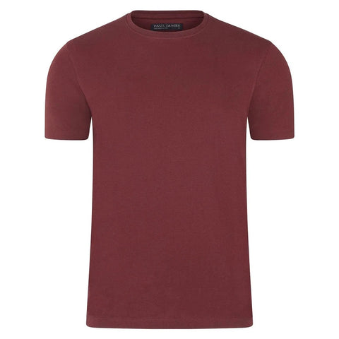 Mens Heavyweight Fitted Supima Cotton T-Shirt Port