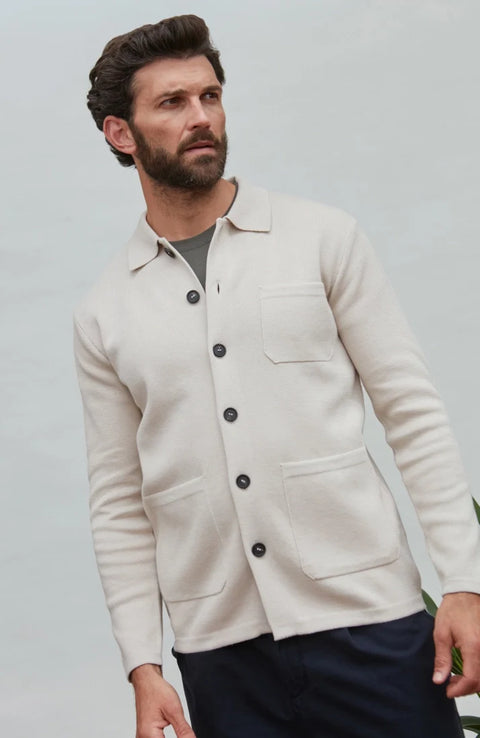 Mens Midweight Cotton Work Shirt Birch