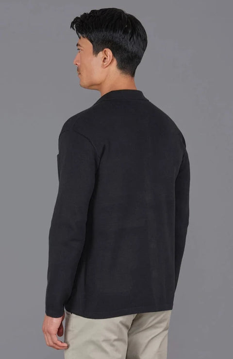 Mens Midweight Cotton Work Shirt Black