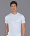 Mens Ultra Fine Cotton Knitted Pocket T-Shirt Pale Blue