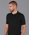 Mens Ultra Fine Cotton Short Sleeve Polo Shirt Black