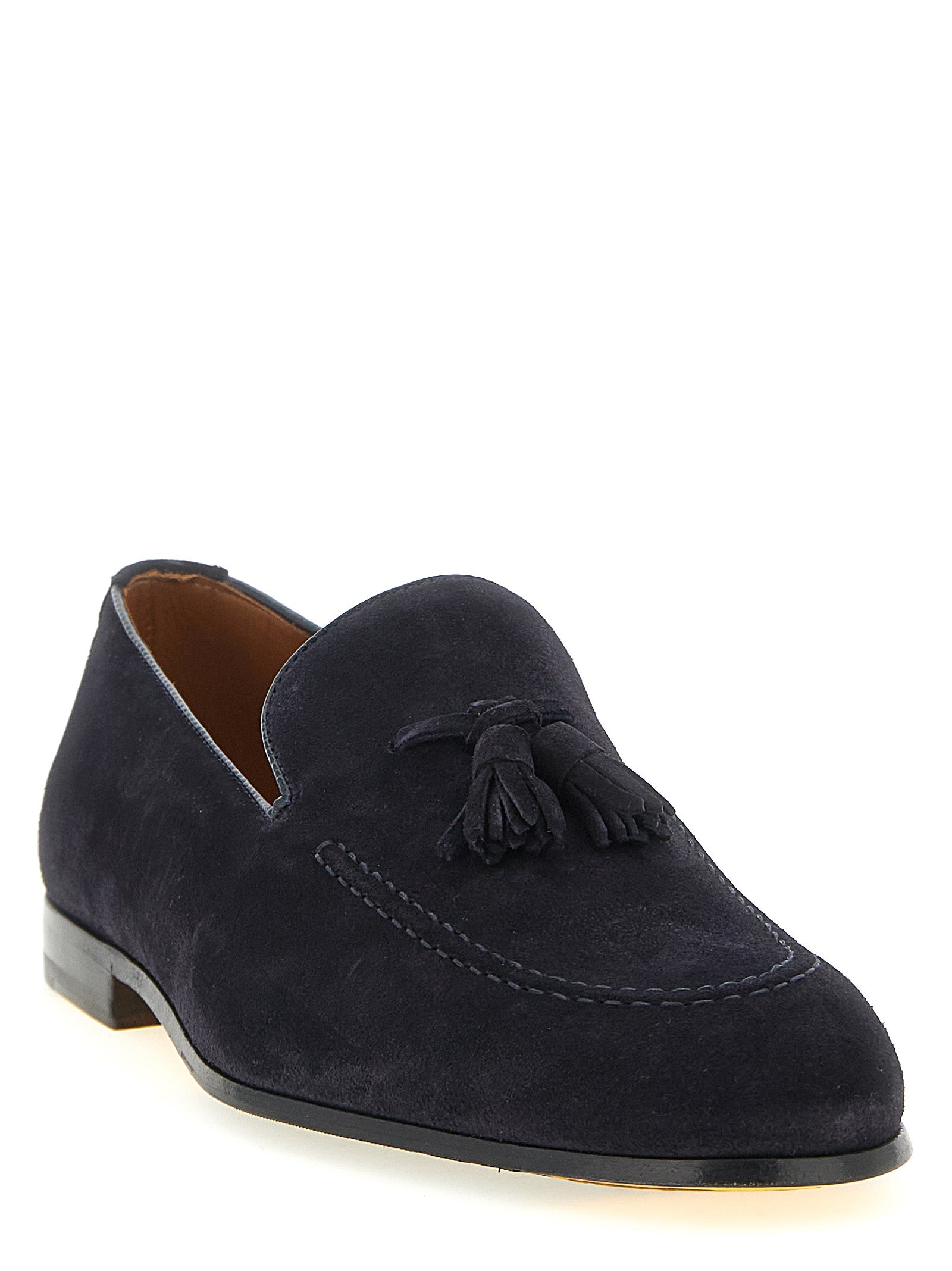 Mink Leather Tassel Loafers Comfortable Everyday