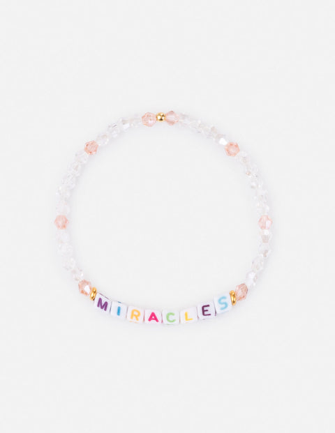 Miracles Letter Bracelet